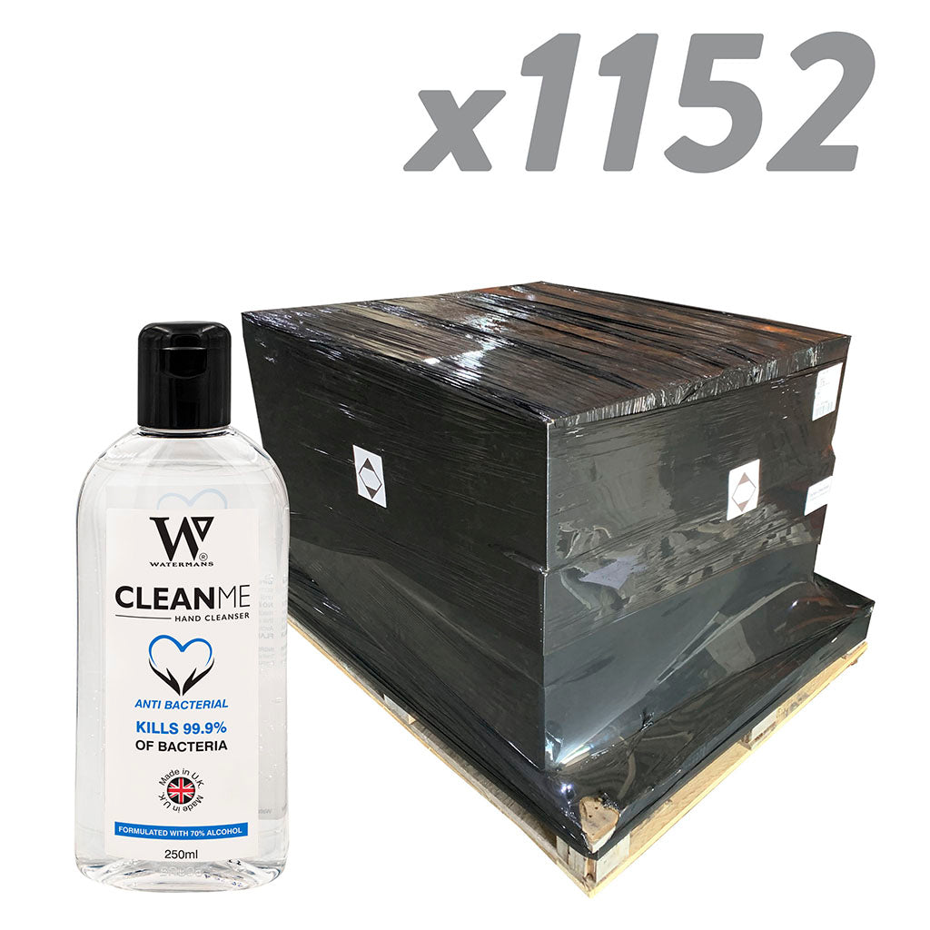 Alcohol Gel 250ml Half Pallet 48 boxes x 24 - 1152 units