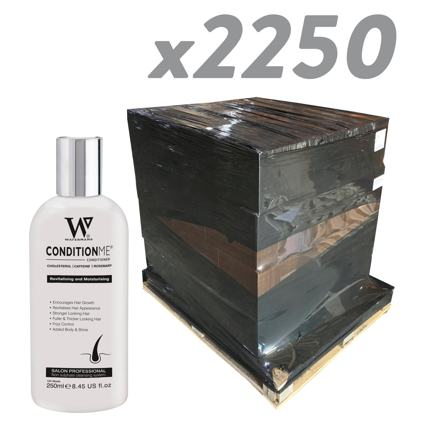 Watermans ConditionMe Conditioner 2250 Units 1 Pallet - stores