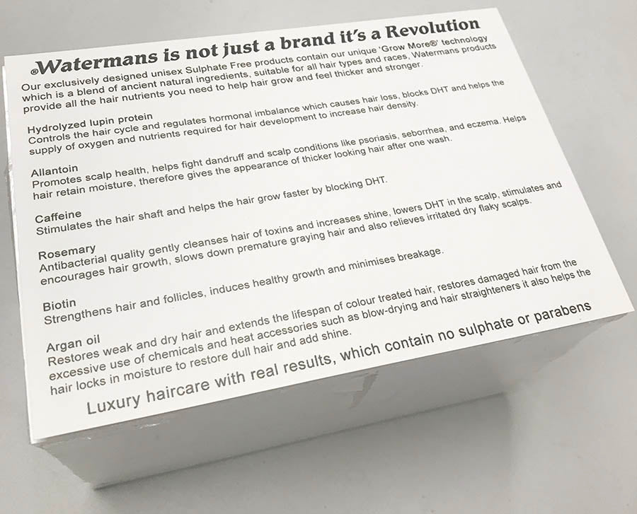 250 Product info cards - UK